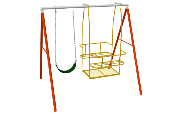 Columpio para shop 2 niños